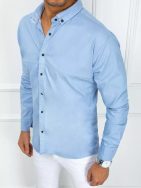 Modra srajca trendovskega dizajna