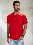 Modna rdeča polo majica