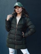 Ženska zimska zelena jakna Gabrielle