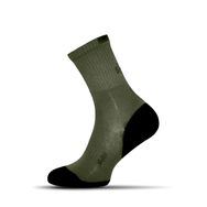 Bombažne moške nogavice v temno zeleni barvi Clima Plus