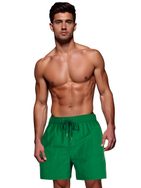 Modne temno zelene moške kopalke