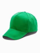 Zelena bombažna kapa s šiltom H125