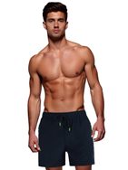 Garnet moške kopalke z žepi na zadrgo