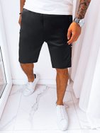 Modne moške kratke hlače v črni barvi