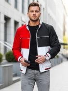 Prehodna bela jakna v stilskem dizajnu