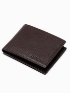 Rjava klasična denarnica A609