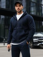 Granat pulover s kapuco