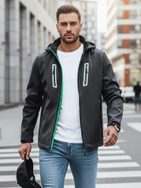 Izrazita softshell jakna v grafit barvi