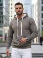 Grafitna moška majica z zanimivim dizajnom