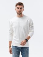 Trendovski pulover v kremni barvi B1277