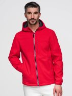 Moška rdeča softshell jakna V6 JANP-0292