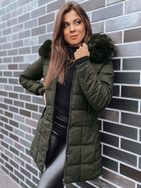 Modna ženska zelena jakna Lelisia