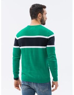 Trendovski zelen pulover E190