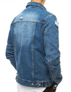Trendovska modra jeans jakna
