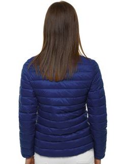 Granatna ženska modna prešita jakna JS/M20311/215