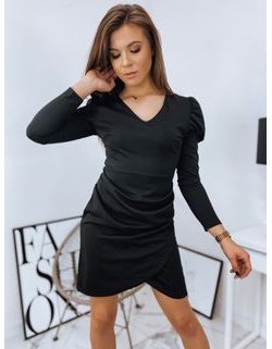 Trendovska obleka Kimsey v črni barvi