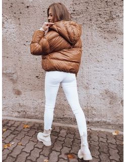 Trendovska rjava ženska bunda Simmon