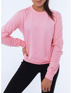 Udoben svetlo rožnat ženski pulover Lara