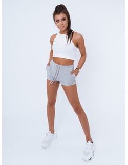 Trendovske ženske kratke hlače Sport's v sivi barvi