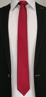 Bordo moška kravata z vzorcem - Pravimoski.si
