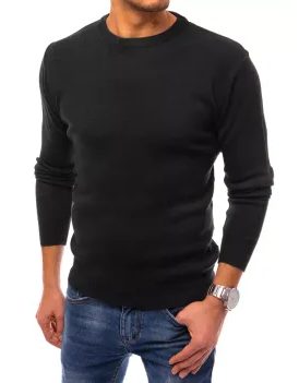 Udoben črn pulover