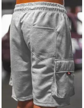 Sive trendovske kratke hlače O/WW20015/2