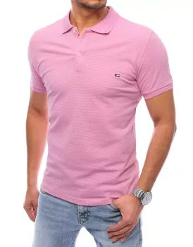 Klasična rožnata polo majica