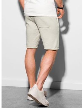 Stilske svetlo sive kratke hlače W299