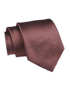 Rjava kravata z bakrenim odtenkom Chattier