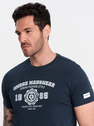 Črna majica za moške NEVADA