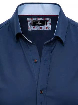 Originalna flanelna karo modra srajca V4 SHCS-0150
