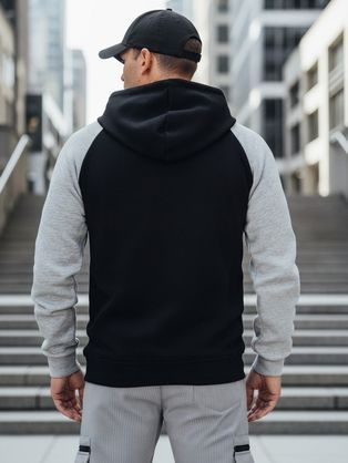 Modna siva jopica z gumbi V2 SSZP-0186