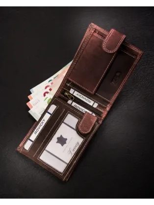 Moška denarnica Rovicky v črni barvi