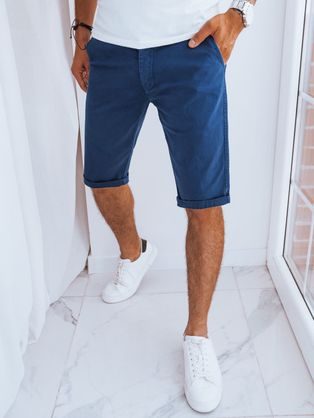 Edinstvene chinos bombažne modre kratke hlače