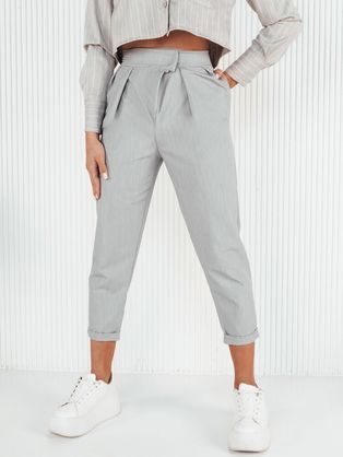 Ženske sive elegantne hlače Bafrot