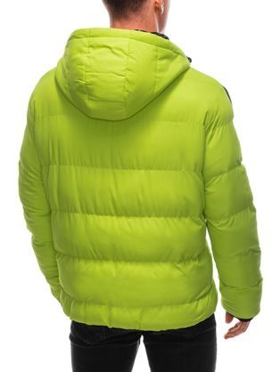 Stilska bordo parka s kapuco