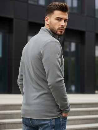 Unisex majica V9 SNBC-0105 v pastelno sivkasti barvi