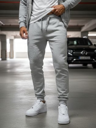 Siva moška originalna trenirka