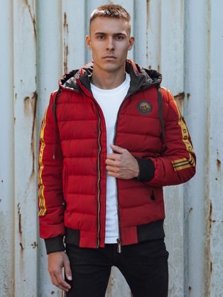 Moška športna prešita zimska jakna