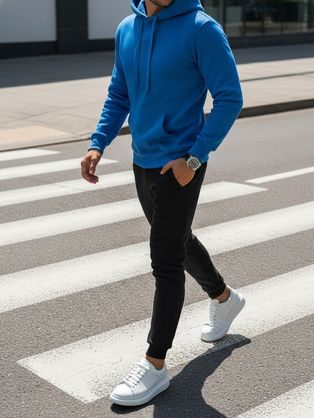 Preprosti črn set trenirke