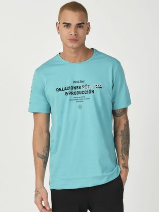 Trendovska majica v barvi mete MR/21516