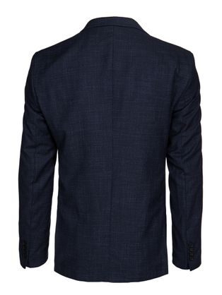 Enovrsten granat moder moški suknjič