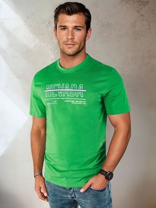 Zelena majica za moške NEVADA
