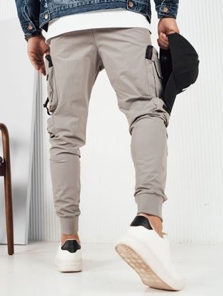 Moške črne chinos hlače slim fit V4 PACP-0186