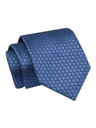 Granatna moška kravata z vzorcem