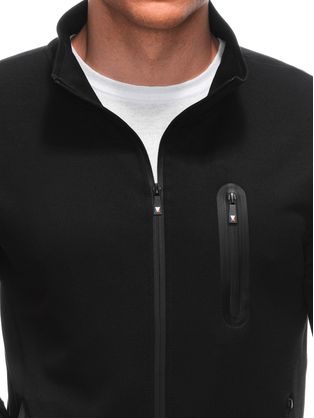 Trendovski grafit pulover s kapuco in napisom B1630