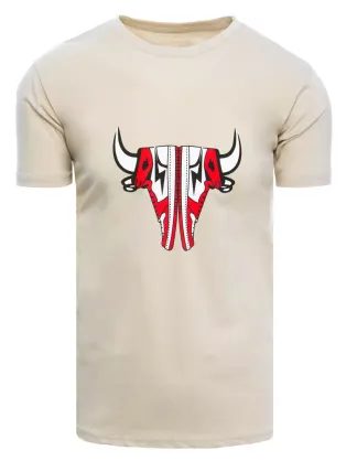 Originalna bež majica s potiskom