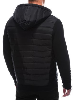 Originalna jakna s kapuco črna