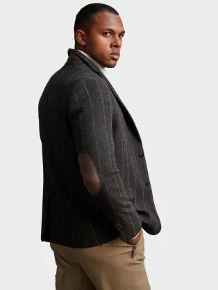 Trendovski siv elegantni telovnik V3 BLZV-0112