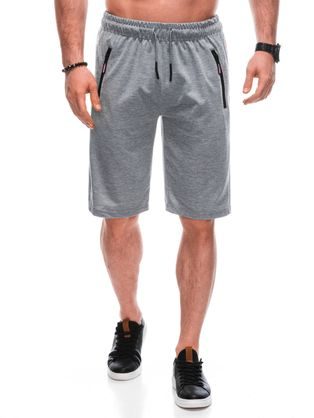 Trendovske kratke hlače v sivem dizajnu W481